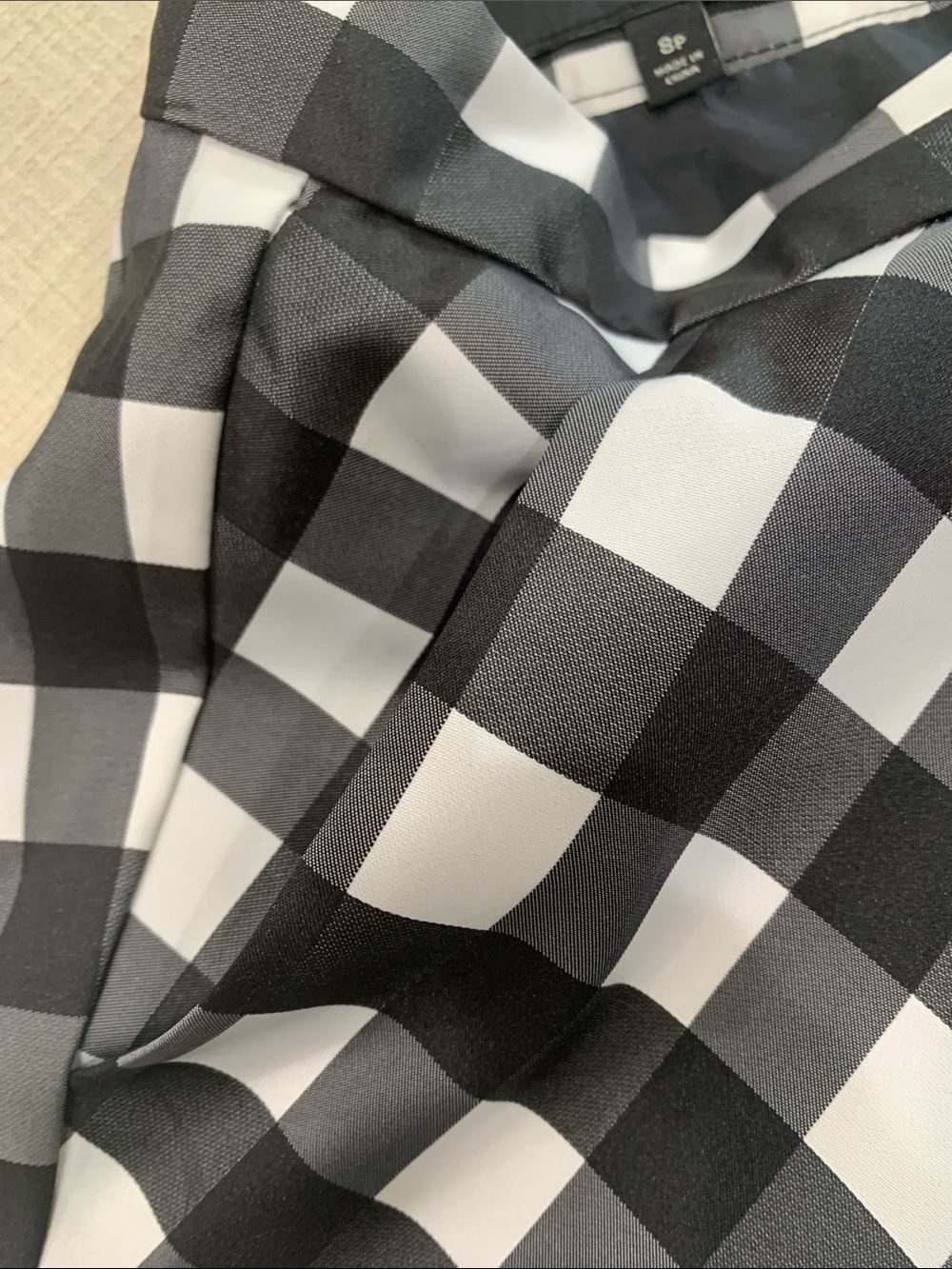 Talbot skirt size 8 Petite fully lined 
Black and white check - Picture 5 of 5